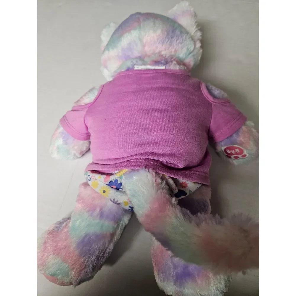 Build A‎ Bear Pastel Swirl Kitty
